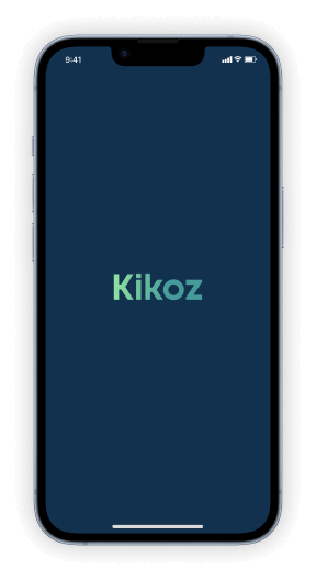 kikoz app mobile design
