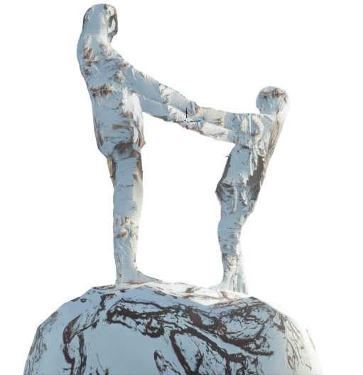 3d statue